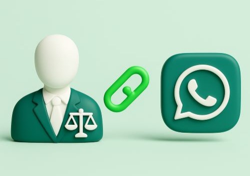 advogados, usam o link wa.me para fechar mais negócios