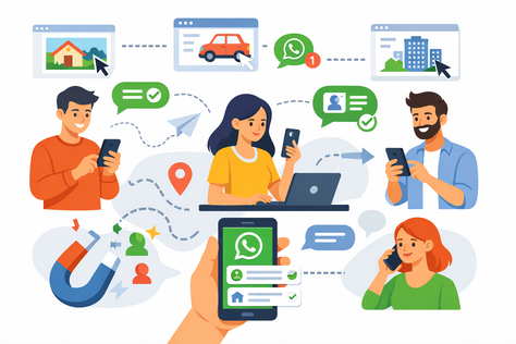 Como Receber Leads do VivaReal, ZapImóveis e Chaves na Mão no WhatsApp