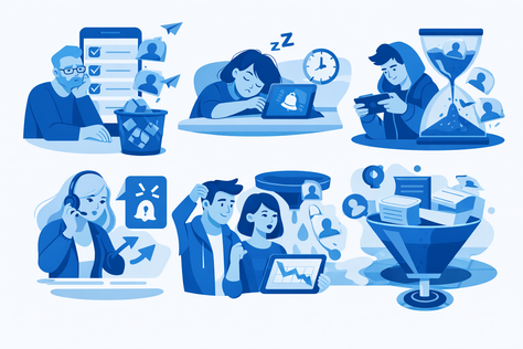 5 Sinais que seus Clientes estão Desperdiçando Leads