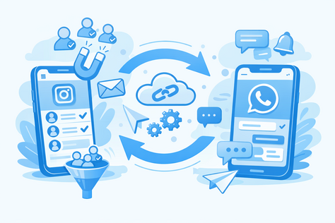 Como integrar Instagram ao WhatsApp em menos de 2 min