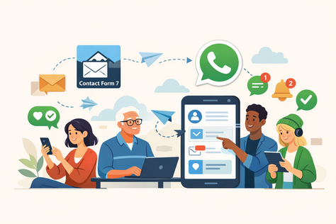 Como receber leads do Contact Form 7 no WhatsApp em segundos