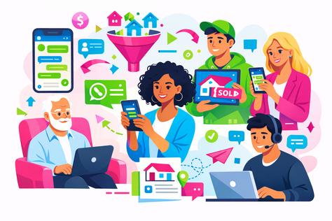 automação de leads