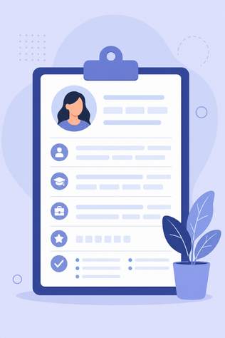 formulário de qualificação