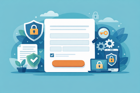 formulário online com política de privacidade