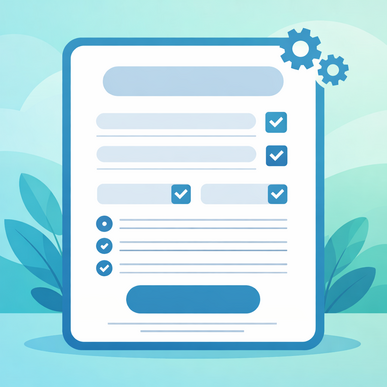 formulário digital preenchido