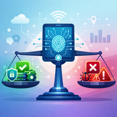 balança de decisões digitais