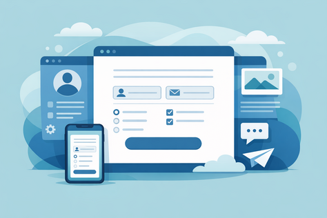 formulário digital integrado