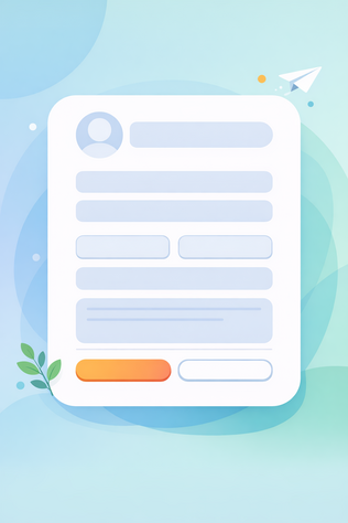 formulário online com campos de preenchimento