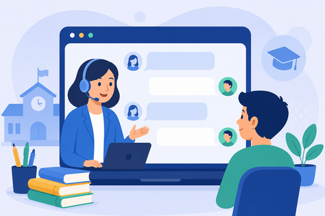 chat de atendimento escolar